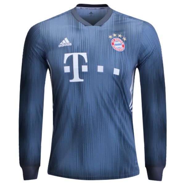 Camiseta Bayern Munich 3ª equipo ML 2018-19 Gris Azul